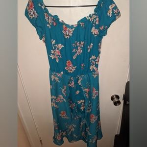 Floral Dress Hi-Low